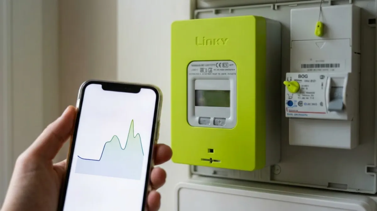 borne de recharge et compteur communiquant